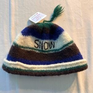 Norwegian Wool Snow Cap - Bought In Tromso Norway